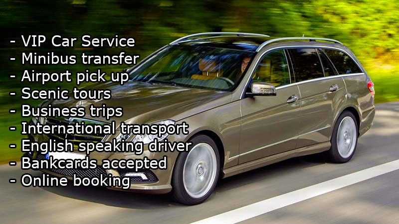 Mercedes Transfer Service + English speaking driver