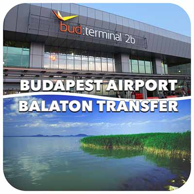 Taxi vom Flughafen Budapest zum Plattensee, Balaton