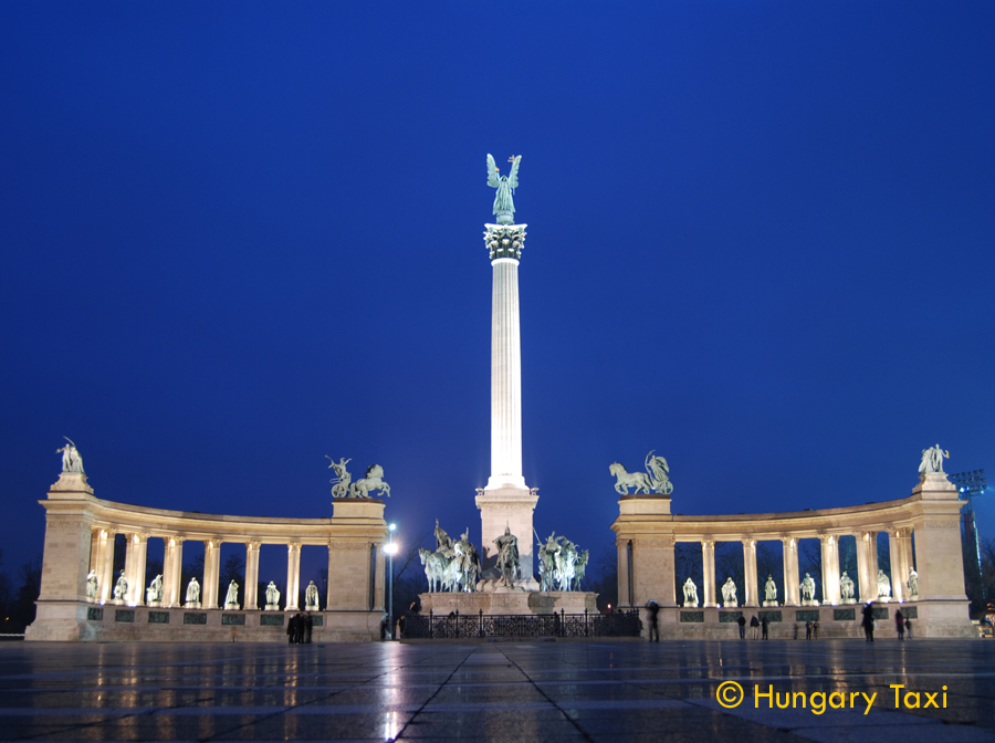 Budapest Heroes' Square - Millennium Memorial