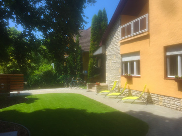 Best Location in Siófok city center next to beach - Airconditioned accommodation holiday house with garden